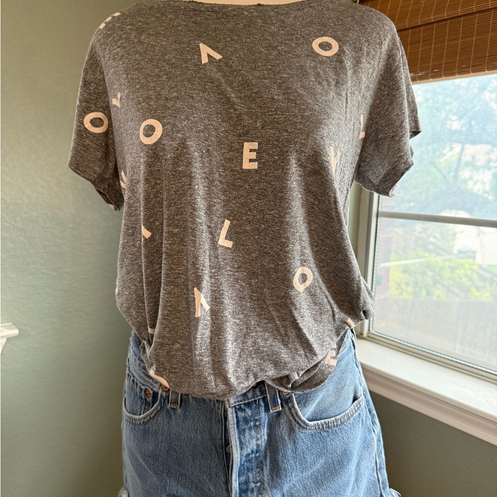 Current Elliot Gray Graphic Women's Tee